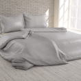 Povlečení bavlněný satén Ligt grey