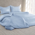 Povlečení bavlněný satén Light blue 434